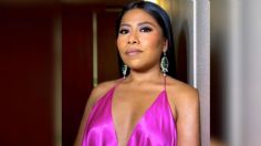 Yalitza Aparicio usó vestido de 30 mil pesos en los Globos de Oro; es del mismo diseñador que viste a "La Gaviota"