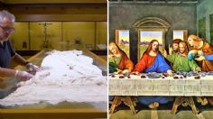 VIDEO: encuentran MANTEL que "utilizó" Jesús y sus discípulos en La Última Cena