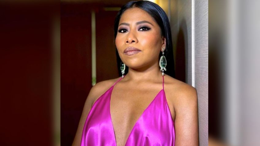 Yalitza Aparicio usó vestido de 30 mil pesos en los Globos de Oro; es del mismo diseñador que viste a "La Gaviota"