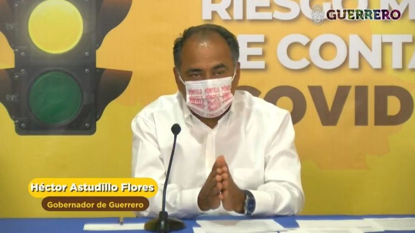 Aunque hay una tendencia a la baja en la entidad, "amarillo no es verde": Gobernador de Guerrero