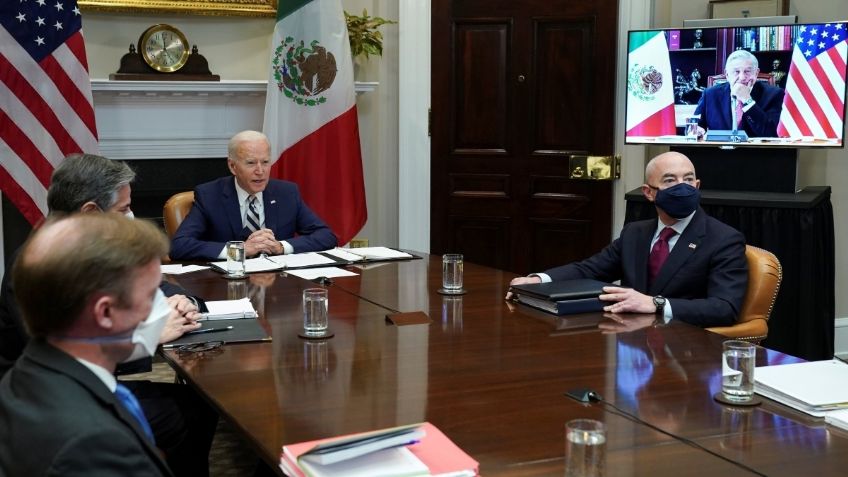 Mantener buenas relaciones "nos conviene para el bien de nuestros pueblos": López Obrador a Biden