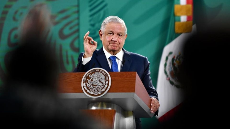 El presidente López Obrador desde Palacio Nacional. Foto: Guillermo O’Gam