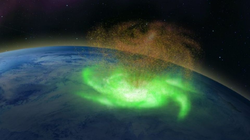 El increíble evento fue reportado por los satélites espaciales. Foto: AP