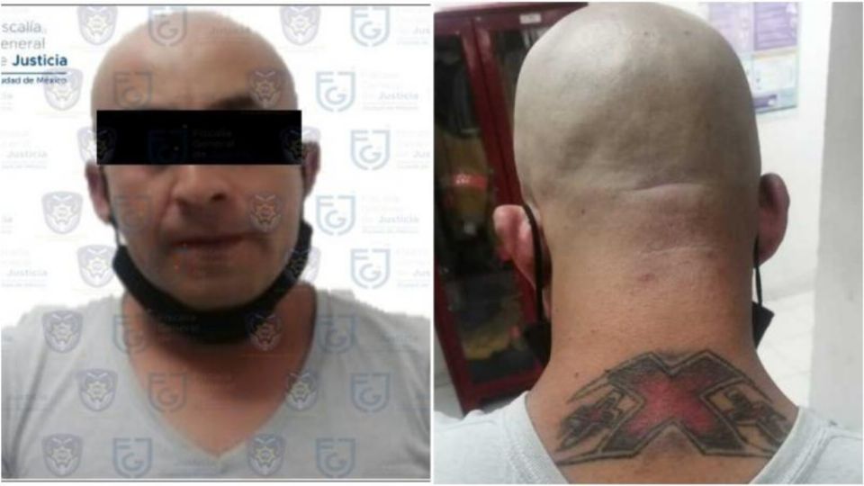 La Fiscalía CDMX informó la detención de este sujeto. Foto: Fiscalía CDMX