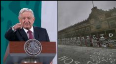 Revela AMLO que quería dejar la valla con nombres de las víctimas de femicidio