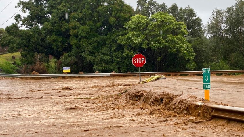 Calor INFERNAL y devastadoras lluvias; declaran estado de EMERGENCIA en Hawai