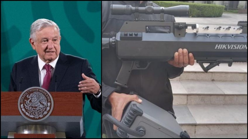 Militar en techo de Palacio Nacional, para evitar que dron lanzara una bomba: AMLO