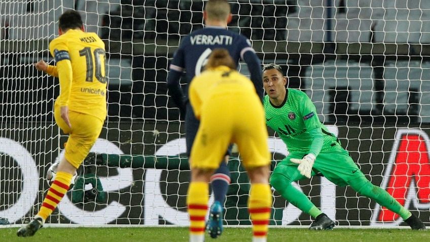 Barcelona FALLA, MESSI se pierde un penal y queda ELIMINADO con el PSG en Champions League