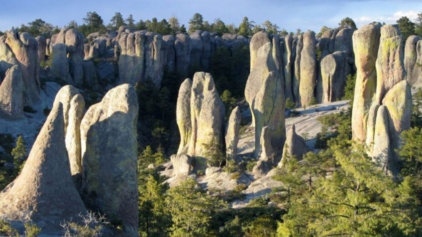 Conoce el enigmático Valle de los Monjes ubicado en Chihuahua