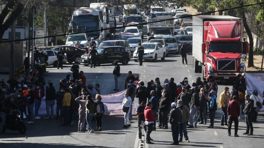 Tras bloqueos, Gobierno de la CDMX buscarán diálogo con transportistas