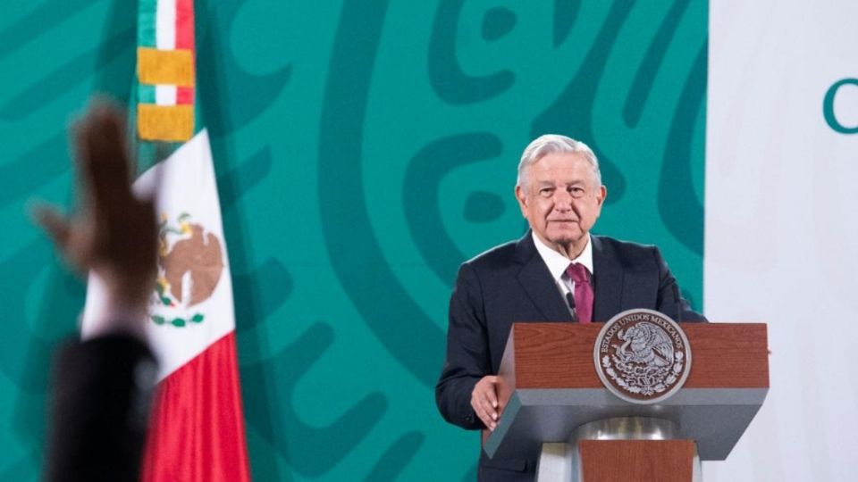 El presidente López Obrador desde La Mañanera. Foto: Presidencia