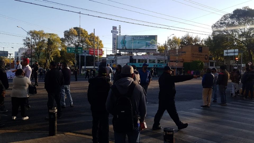 Los transportistas realizaron bloqueos en al menos nueve terminales ubicadas en la CDMX. Foto: Especial