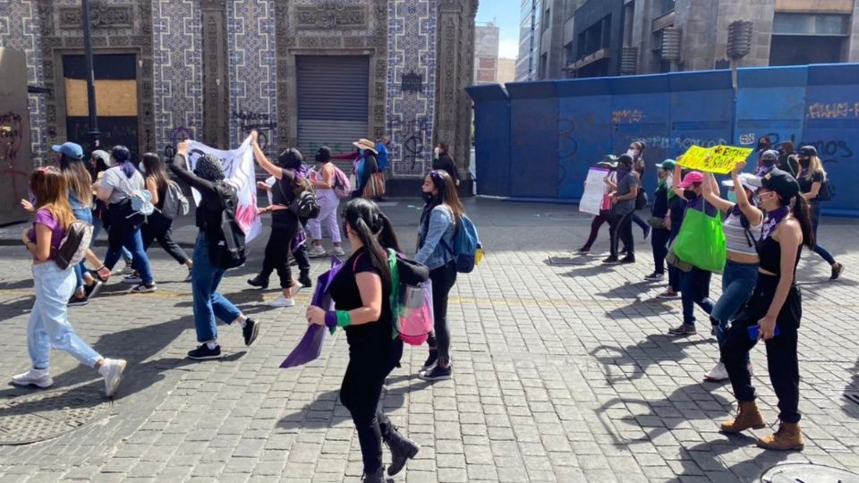 Durante las movilizaciones del lunes pasado, manifestantes, así como organizaciones de la sociedad civil, reclamaron el supuesto uso del gas Foto: Daniel Ojeda