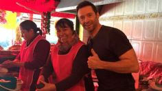 Ni Hugh Jackman se pudo resistir al sabor de los tacos cuando visitó México; aquí comió