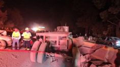 Trailer choca en autopista México-Acapulco a la altura de Morelos; reportan muertos