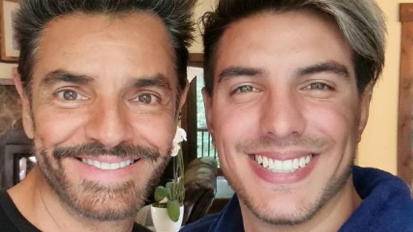 ¿Vadhir eres tú? Eugenio Derbez  sorprende con look juvenil y se parece a su hijo