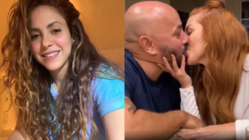 ¿Eres tú Shakira? Novia de Lupillo Rivera es IDÉNTICA a la colombiana: FOTOS