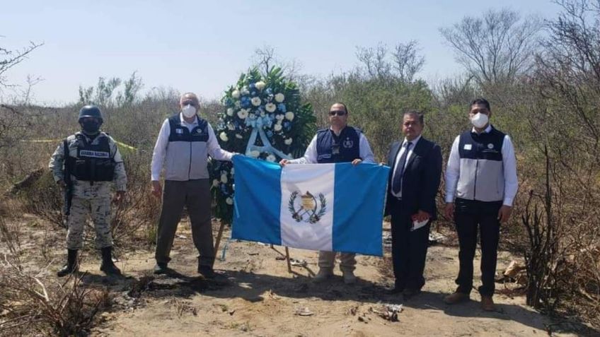 Honran en Tamaulipas a víctimas de la masacre de Camargo