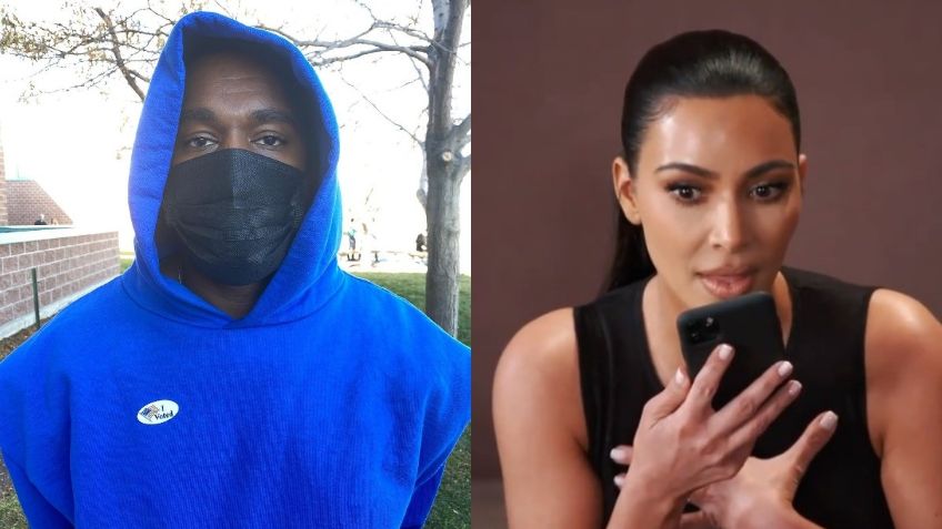 Kanye West da cortón a Kim Kardashian, cambió su número y NO quiere hablar con ella