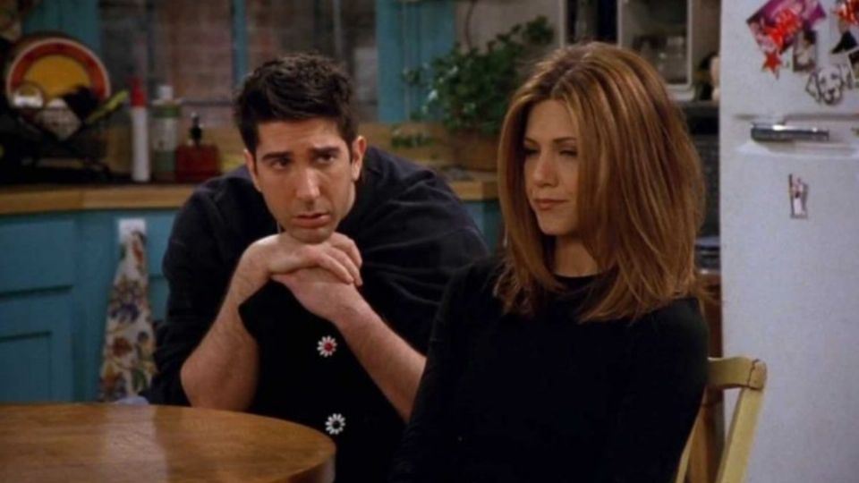 Ross Geller observa a Rachel Green. Foto: Especial