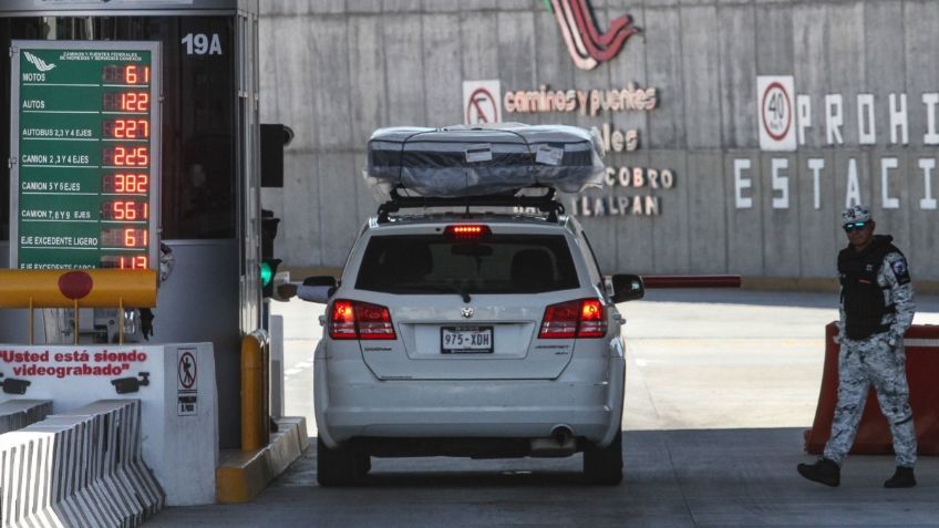 Megapuente: Reporte de tráfico en autopistas a Cuernavaca, Pachuca, Puebla y Querétaro