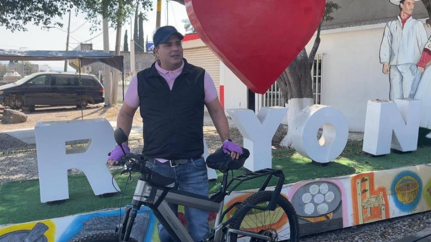 Candidato Adrián Esper Cárdenas realiza gira en el municipio de Rayón