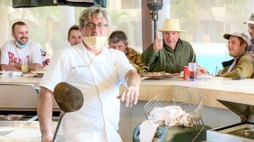 Harrison Ford recorre México en bici