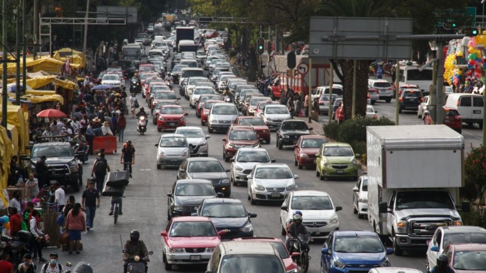 Durante 2020 la CDMX ocupó el sitio 26 de ciudades con mayor tráfico del mundo. FOTO: ANDREA MURCIA /CUARTOSCURO.COM