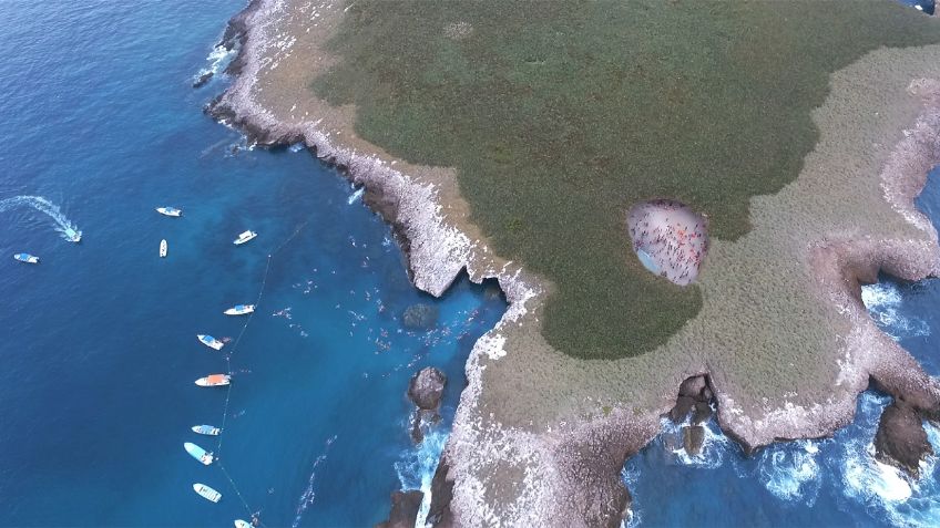 Pueblo Mágico: ISLAS MARIETAS, descubre esta EXTRAVAGANTE playa dentro de un cráter en NAYARIT | FOTOS