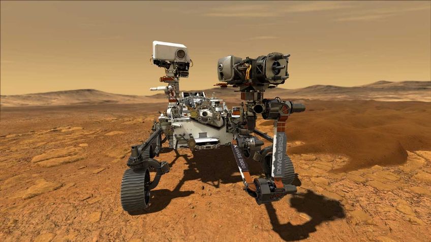 Rover Perseverance logra graba, contra todos los pronósticos, los sonidos de Marte