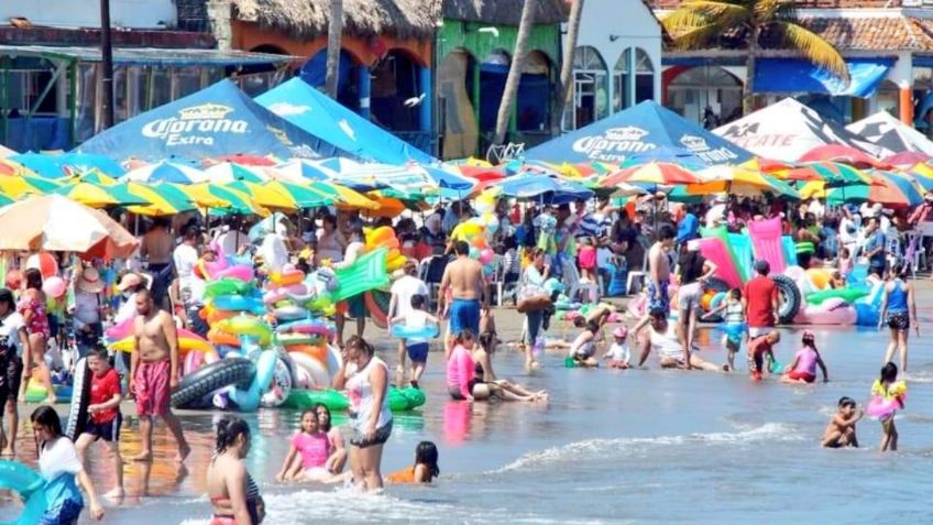 ¡Sin sana distancia! Así lucen las playas de México este sábado de puente: FOTOS