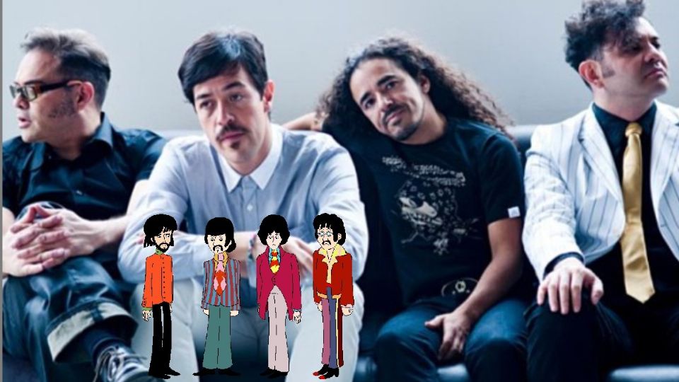 Café Tacvba y los Beatles. Foto: IG