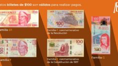 ¿Tienes éste billete de 100 pesos? Ojo saldrá de circulación