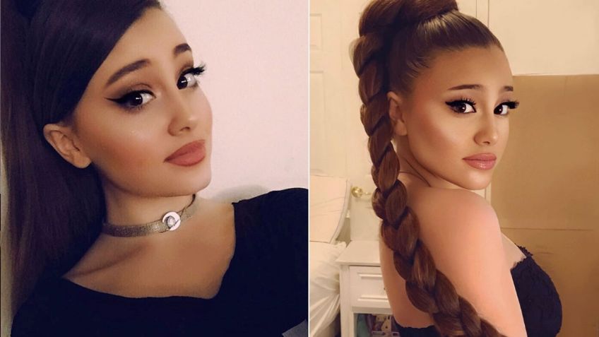 ¡Idénticas! Paige Niemann la doble de Ariana Grande esconde un pasado escalofriante