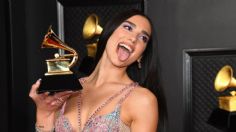 Dua Lipa se corona en los Grammy y destaca con sus atrevidos looks