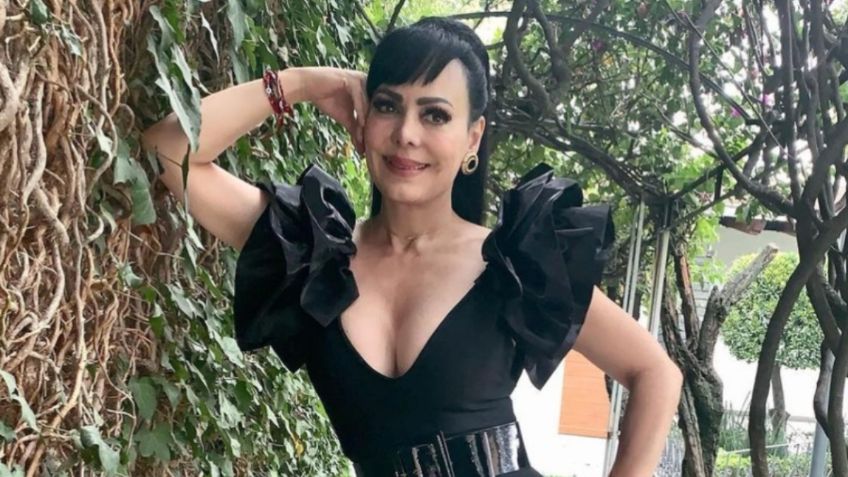 ¡Es su favorito! Maribel guardia la rompe con sesión de FOTOS en ajustados vestidos negros