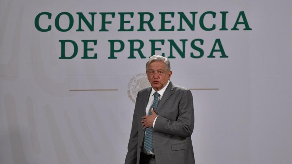 El presidente López Obrador desde Palacio Nacional. Foto: Guillermo O’Gam