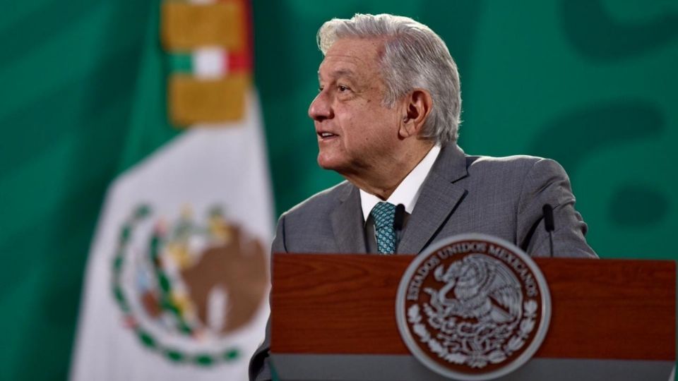 El presidente López Obrador desde La Mañanera. Foto: Guillermo O’Gam