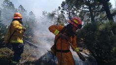 Nuevo León: Continúan combatiendo incendios en Galeana, por cuarto día consecutivo