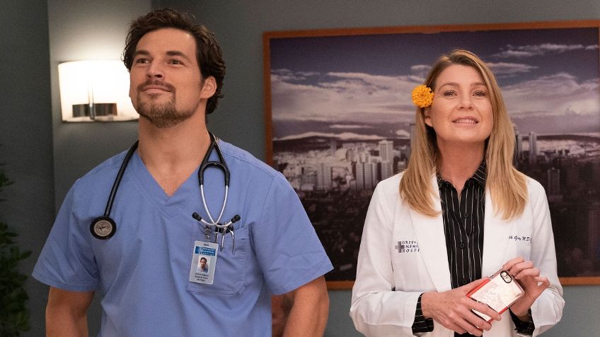 Grey's Anatomy: Esta es la FOTO de despedida de Ellen Pompeo y Giacomo Gianniotti