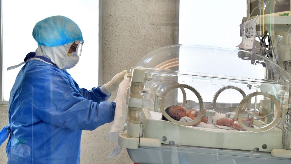 UN GRAN EFECTO. La niña nació tres semanas después de vacunar a la madre. Foto: EFE