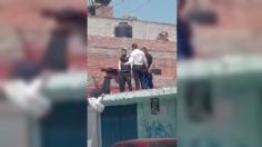 ¿Misión imposible? Policía baja del techo con sorprendente TÉCNICA y se vuelve viral: VIDEO