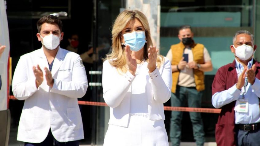 Sonora: Claudia Pavlovich reconoce la entrega del personal médico durante la pandemia