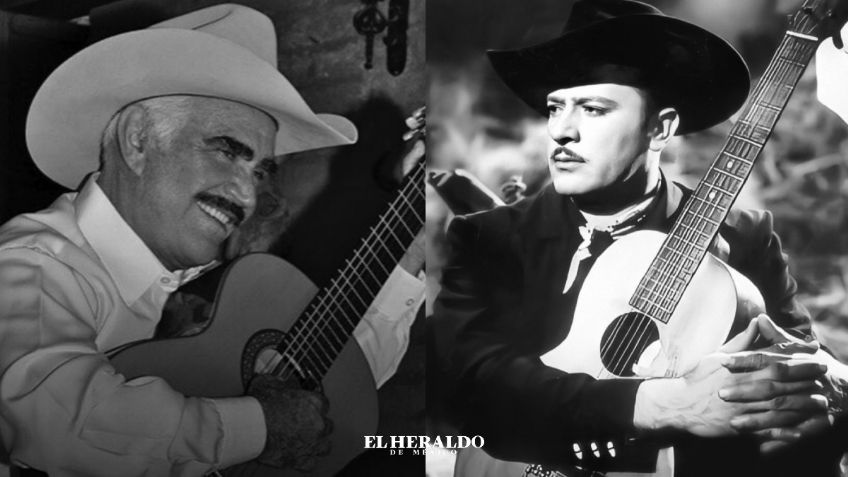 Vicente Fernández y Pedro Infante: SÍ estuvieron juntos en un concierto; ÉSTA es la historia