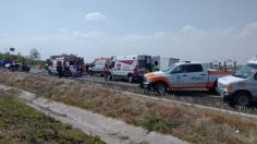 Accidente complica circulación en autopista Puebla-Atlixco; reportan fallecidos