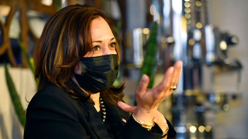 Kamala Harris agradeció a AMLO cooperación de México en temas de inmigración