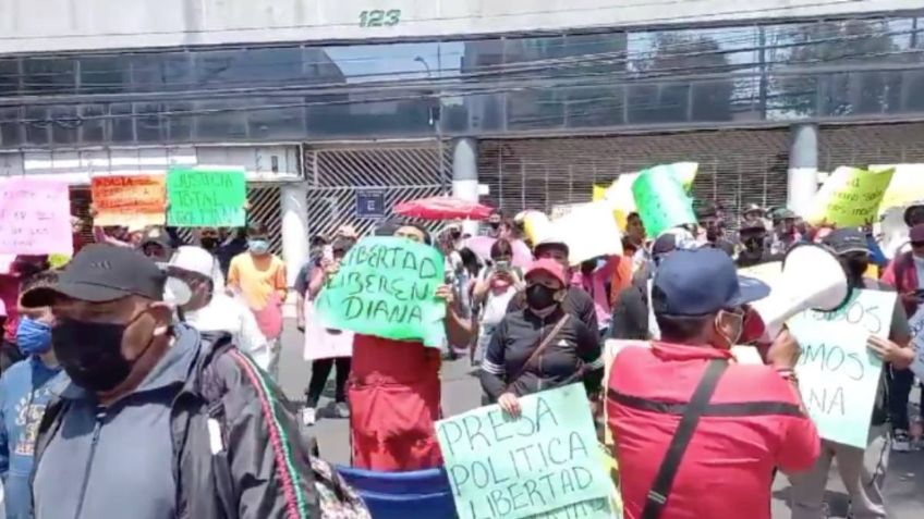 Seguidores de Sánchez Barrios realizan 14 protestas en vías de la CDMX