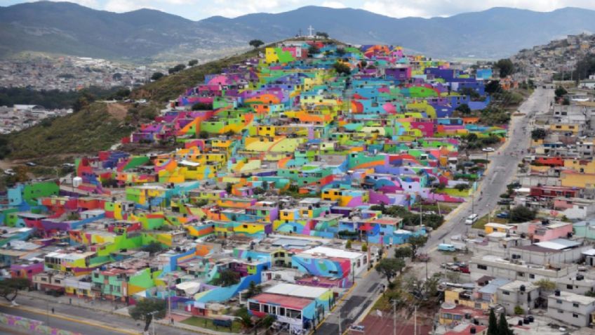 ¡Chécalo! El mural más grande del mundo está en Pachuca