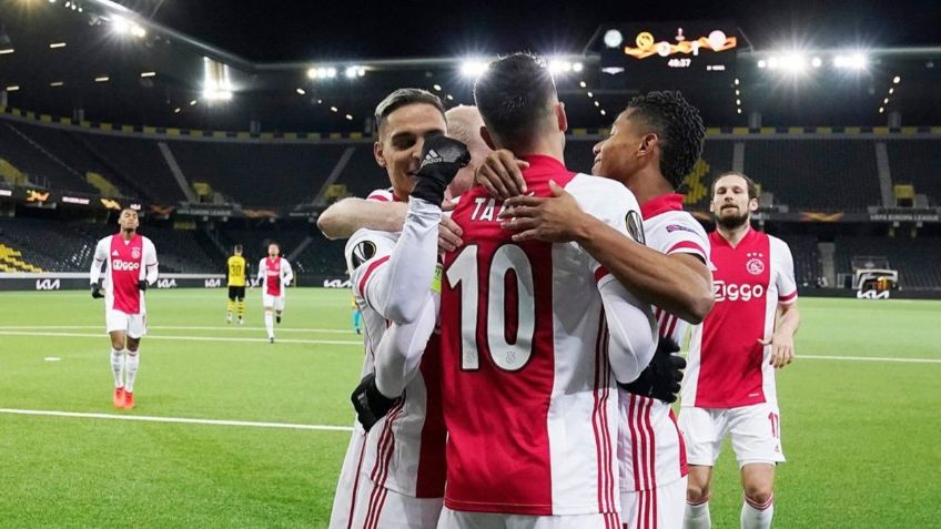 Ajax y Edson Álvarez avanzan a los cuartos de final de la Europa League