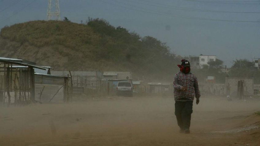 Chihuahua: así fotografió la NASA la tormenta de arena que azotó al estado